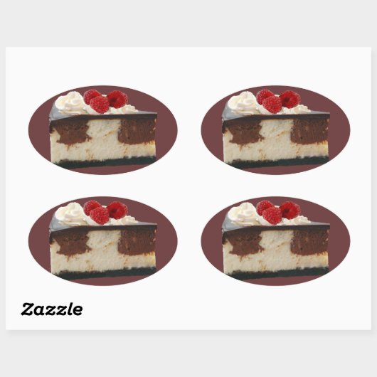 Chocolate Raspberry Cheesecake Sticker (Vel)