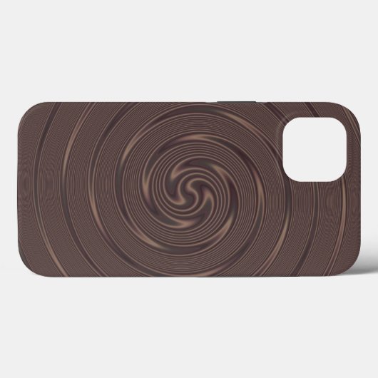 Chocolate Record Album Case-Mate iPhone Case (Achterkant (horizontaal))