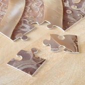 Chocolate Romantic Treasures Heart Box Legpuzzel (Zijkant)