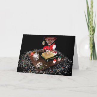 Chocolate Santa - Vakantie Feestdagen Kaart
