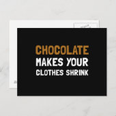 Chocolate Shrink Briefkaart (Voorkant / Achterkant)
