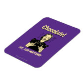 Chocolate: Size Matters Magneet (Linkerzijde)