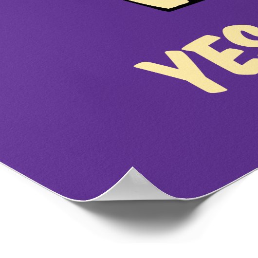 Chocolate: Size Matters Poster (Hoek)