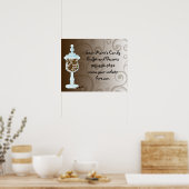 Chocolate Snoep Buffet Bar, Urn of Sweets Poster (Keuken)