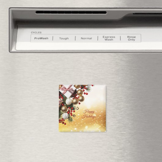 Chocolate Snoep kerstmagneet Magneet (Insitu (Vaatwasser))