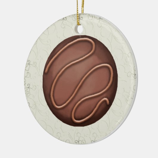 Chocolate Snoep Love - SRF Keramisch Ornament (Links)