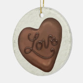 Chocolate Snoep Love - SRF Keramisch Ornament (Links)
