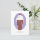 Chocolate Soda Briefkaart (Staand voorkant)