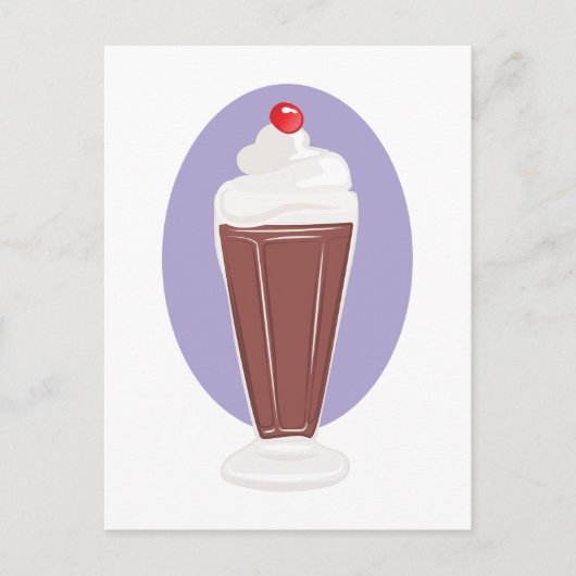 Chocolate Soda Briefkaart (Voorkant)