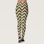 Chocolate Spice Moods Chevrons Leggings (Achterkant)