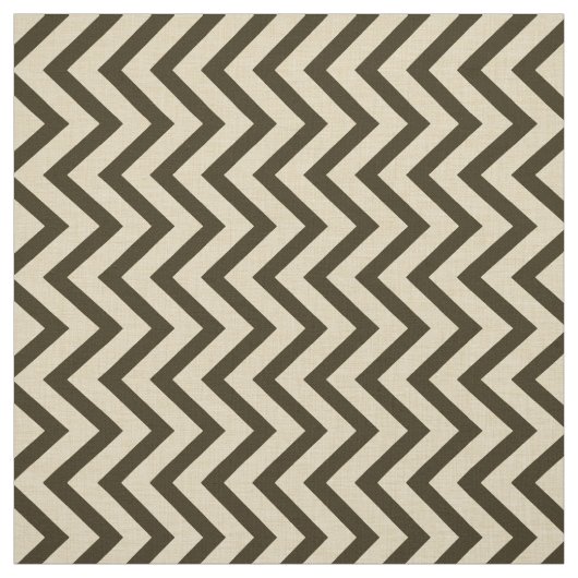 Chocolate Spice Moods Chevrons Stof (Swatch)