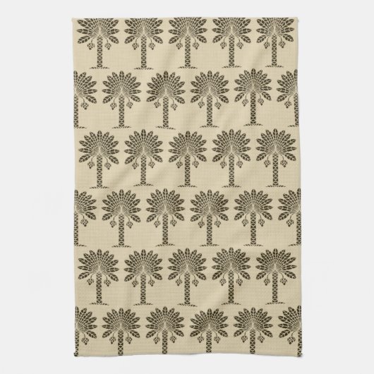 Chocolate Spice Moods Palm Theedoek (Verticaal)