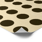 Chocolate Spice Moods Stippen met olifant Poster (Hoek)