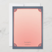 Chocolate Sprinkles Bridal Shower Invitation Kaart (Achterkant)