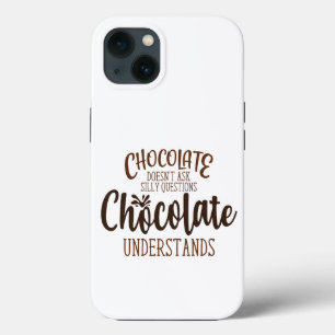 Chocolate stelt geen Gekke vragen Case-Mate iPhone Case