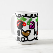 Chocolate Strawberry's valentijn Koffiemok (Voorkant links)