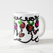 Chocolate Strawberry's valentine  Grote Koffiekop (Voorkant rechts)