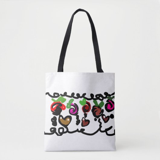 Chocolate Strawberry's valentine  Tote Bag (Voorkant)