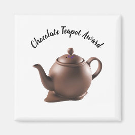 Chocolate Teapot Award Magneet