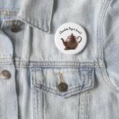 Chocolate Teapot Award Ronde Button 5,7 Cm (In situ)