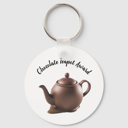 Chocolate Teapot Award Sleutelhanger (Voorkant)