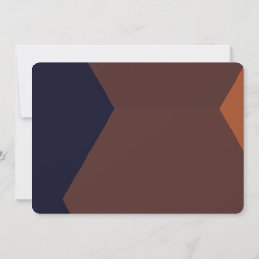 Chocolate Terracotta New Mission Extension Kaart (Achterkant)