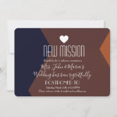 Chocolate Terracotta New Mission Extension Kaart (Voorkant)