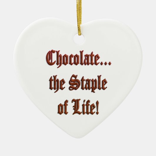 Chocolate the Staple of Life Br. Ornament (Voorkant)
