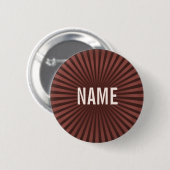 Chocolate Works Name Button (Voorkant /achterkant)