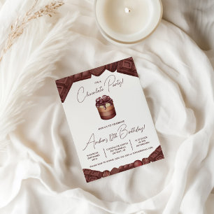 Chocolatefeest, Verjaardagsfeest 'Dood door Chocol Kaart