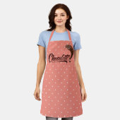 Chocolateurs Apron Schort (Gedragen)