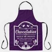Chocolatiemaker Schort (Voorkant)