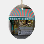 Chocolatier, Brussel, België Keramisch Ornament (Rechts)