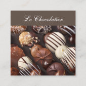 Chocolatier Cadeauspecialiteiten Visitekaartjes (Voorkant)