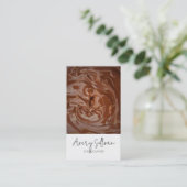 Chocolatier Chef Baker Visitekaartje (Staand voorkant)