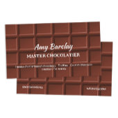 🍫 Chocolatier Custom Visitekaartje