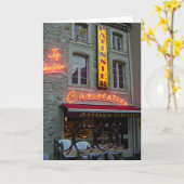 Chocolatier Kaart (Gele Bloem)