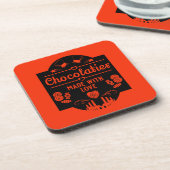 Chocolatier Maker Bier Onderzetter (Linkerzijde)