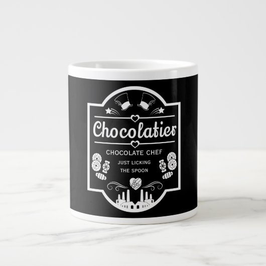 Chocolatier Maker Grote Koffiekop (Voorkant)