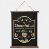 Chocolatier Maker Hangend Wandkleed (Voorkant)