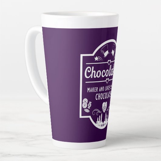 Chocolatier Maker Latte Mok (Linkerhoek)