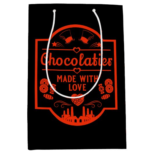 Chocolatier Maker Medium Cadeauzakje (Voorkant)