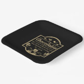 Chocolatier Maker Papieren Bordje (Gebogen)