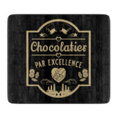 Chocolatier Maker Snijplank (Voorkant)