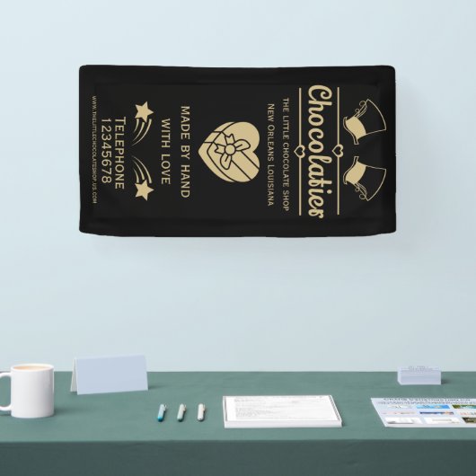 Chocolatier Maker Spandoek (Beurs)