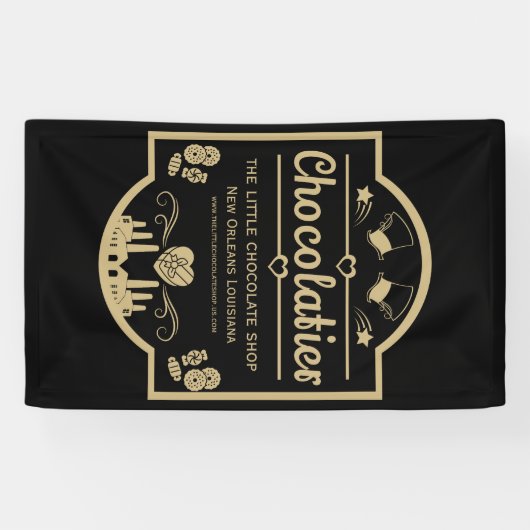 Chocolatier Maker Spandoek (Horizontaal)