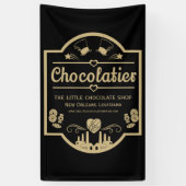 Chocolatier Maker Spandoek (Verticaal)