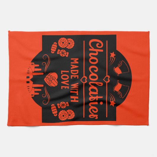 Chocolatier Maker Theedoek (Horizontaal)