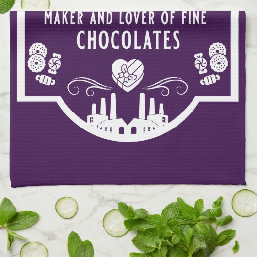 Chocolatier Maker Theedoek (Gevouwen)