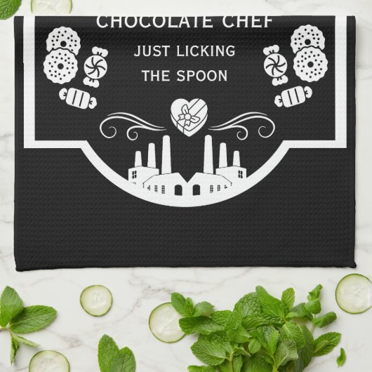 Chocolatier Maker Theedoek (Gevouwen)